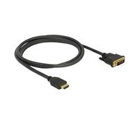 DELOCK 85653 - HDMI vers DVI 24+1 câble bidirectionnel 1,5 m