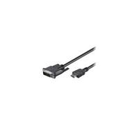 Goobay Câble adaptateur HDMI mâle vers DVI‑D mâle 3 m Noir