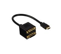 Goobay Câble DVI-D/HDMI 51582 – Doré, Noir, 5 m