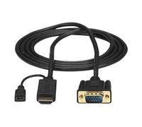StarTech.com Câble adaptateur HDMI vers VGA de 91cm - Convertisseur actif HDMI vers HD15 - M/M - 1920x1200 / 1080p