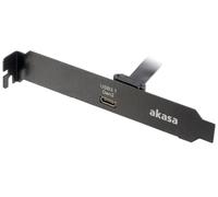 Câble Adaptateur Interne USB 3.1 Gen 2 Type-C Avec Support PCI - AKASA