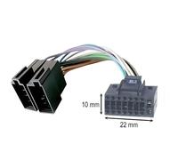 Cable adaptateur ISO autoradio JVC KD-R35 KD-R45 KD-R50 KD-R53 KD-R90BTE KD-R301