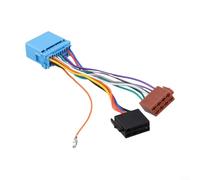 Câble adaptateur ISO pour autoradio, câble audio radio, faisceau de câblage stéréo ABS bleu pour véhicules Honda pour véhicules Suzuki modèles 1999-2013