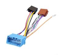 Câble adaptateur ISO pour autoradio Honda Audio Stéréo Faisceau Connecteur 12 V ABS Bleu Installation Radio arrière Compatible Accord Civic CRV