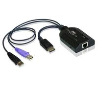 Câble adaptateur KVM Aten USB - DisplayPort vers Cat5e/6 (module CPU), KA7169-AX