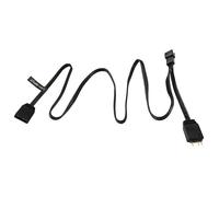 Phanteks Câble adaptateur LED RVB 3 broches pour cartes mères avec en-tête A-RVB Noir