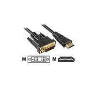 - Câble adaptateur - liaison simple - HDMI mâle pour DVI-D mâle - 3 m