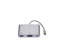 Câble adaptateur Lightning vers HDMI/VGA, connecteur TV AV numérique 1080p avec audio pour iPhone, noir