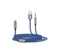 Câble adaptateur Lightning vers jack AUX pour Apple pour iPhone 14 13 Pro Max casque de voiture 3,5 mm audio USB câble de charge stéréo haut-parleur accessoire câble casque 1,2 m