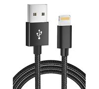 Câble adaptateur Lightning vers USB certifié Apple MFi - Transfert de données rapide - Câble OTG pour iPhone 14 13 12 11 Pro Max XS XR X 8 7 6S 6 Plus SE 5S 5C iPad mini Air Pro