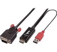 Lindy Câble Adaptateur HDMI vers VGA, 1m