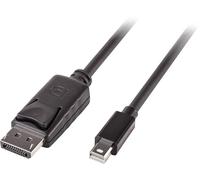 Lindy 41646 câble DisplayPort 2 m Mini DisplayPort Noir