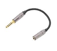 Câble Adaptateur Mâle équilibré 4,4 Mm vers Femelle Stéréo 3,5 Mm 1/8, plaqué Or, pour NW-ZX300A, NW-WM1A, NW-WM1Z, PHA-2A, TA-ZH1ES