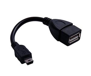 Câble Adaptateur Micro USB OTG 15 cm - USB 2.0 A Femelle vers Micro USB Mâle - Transfert de Données - Compatible Clavier, Souris, Manette, Clé USB, Compatible Android - Straße Tech