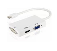 Cable Adaptateur Mini Display Port vers HDMI, DVI et VGA convertisseur pour Surface Pro 4 -Yuan Yuan-