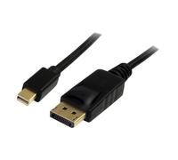 StarTech.com Câble Mini DisplayPort vers DisplayPort 1.2 de 3m - Câble Adaptateur Mini DisplayPort vers DisplayPort 4K x 2K UHD - Câble Mini DP vers DP pour Moniteur - Câble de Conversion mDP vers DP
