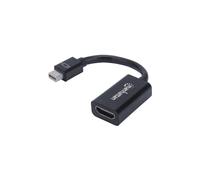 Manhattan 151528 adaptateur et connecteur de câbles Mini DisplayPort HDMI Noir (Manhattan Adapter cable Mini DisplayPort to HDMI M/F 1080p Full HD 15cm black)