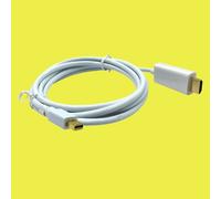 Câble Adaptateur Mini DisplayPort Vers HDMI Type A - 2 Mètres