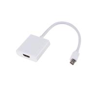 Câble adaptateur Mini DisplayPort vers HDTV 1080p Convertisseur Mâle vers Femelle Cordon Convertisseur Vidéo pour Ordinateur Portable Moniteurs de Bureau