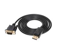 câble adaptateur Mini DP vers VGA, 1.8m, convertisseur mâle vers mâle, cordon pour Macbook