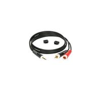 Câble adaptateur mini-Jack 3.5mm mâle / 2x RCA mâle 2m KLOTZ