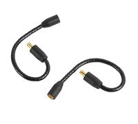 Câble Adaptateur MMCX vers A2DC, Cordon Portable de Haute qualité pour un Son sans Perte, adapté aux écouteurs ATH CKS1100 E40 E50 E70, 2 Unités
