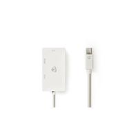 NEDIS Câble Adaptateur Multi Mini DisplayPort Mini DisplayPort Mâle - VGA Femelle + DVI-D Femelle à 24+1 Broches + sortie HDMI