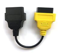 Câble adaptateur multicanal 3 A3 jaune pour les véhicules de la série de l'Italie peut réinitialiser le diagnostic de siège de radio de service de voiture