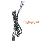 Câble adaptateur MUSWAY MPK-QSC25-O pour connecteur haut-parleur quadlock...