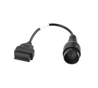 Câble adaptateur OBD2 38 broches vers 16 broches pour camion pour OBD2, câble adaptateur de diagnostic à 38 broches, câble adaptateur de diagnostic à 38 broches vers OBD2