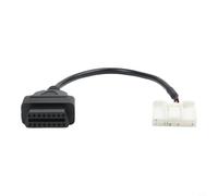 Câble adaptateur OBD2 haute vitesse 20 broches pour modèle S X post-septembre 2015, prise en charge complète des diagnostics, connecteur en plastique robuste pour outils d'analyse automatique, noir
