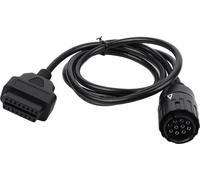Câble adaptateur, OBD2 stable professionnel 10 broches à 16 de haute qualité pour moto -BMW