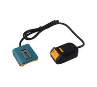 Câble adaptateur pour appareils sans fil 18 V/20 V Max, rallonge pour perceuses et visseuses, design peu encombrant avec suspension, noir (For Dewalt)
