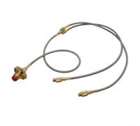 Câble adaptateur pour bouteille de gaz pour une utilisation entre les têtes de poêle d'extérieur et les bouteilles de gaz de pétrole liquéfié résidentielles (A)