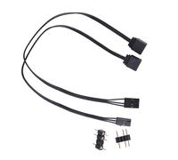 Câble adaptateur pour contrôleur Corsair QL LL120ICUE RGB vers ARGB, cordon d'extension d'éclairage