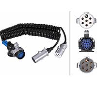 Câble adaptateur prise de remorque HELLA pour FORD JAEGER NEOPLAN SCANIA