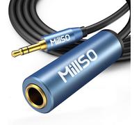 Câble adaptateur prise femelle 6,35 mm vers prise mâle 3,5 mm