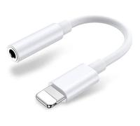 Cable adaptateur prise jack audio ecouteur musique Compatible pour iPhone 13 pro max mini 12 11 SE 2022 X XR 8 7 Phonillico®