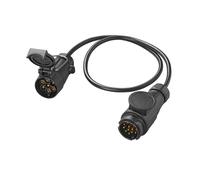 Câble adaptateur ProPlus pour prise d'attelage de remorque 13/7 broches 80 cm