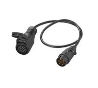 Câble adaptateur ProPlus pour prise d'attelage de remorque 7/13 broches, 80 cm