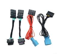 Câble Adaptateur Queue LED pour lci ABS pour BMW pour Série 3 | Matériau ABS , résistance à l'usure, installation rapide, compatible F30 F31 F80, couleur noire