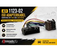 Câble adaptateur radio ISO ACV 1123-02 compatible avec Ford et Land Rover 24 ...