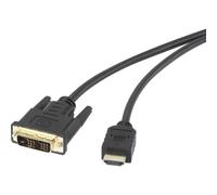 Câble adaptateur Renkforce RF-4212216 1.80 m noir