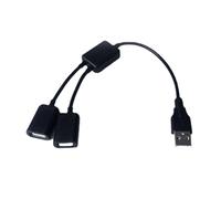Câble adaptateur répartiteur USB mâle vers 2 USB femelles Y