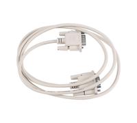 Câble adaptateur RS232 DB9 9 broches mâle vers VGA vidéo 15 broches, 1,4 m, gris clair