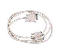 Câble adaptateur RS232 DB9 mâle 9 broches vers VGA mâle 15 broches, 1,4 m, gris clair