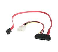 StarTech.com Câble Adaptateur SAS SFF 8482 vers SATA avec Alimentation LP4 - 46 cm