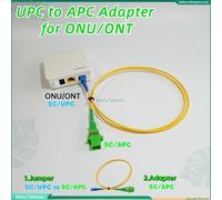 Câble adaptateur SC/UPC vers SC/APC, 1/5/10/20/50 pièces, pour connecteur universel ONT NU, SC/UPC vers