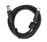 Câble adaptateur secteur pour ordinateur portable HP, câble de charge USB-C vers connecteur 4,5 mm, compatible avec les alimentations 45 W, 65 W et