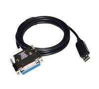 Câble adaptateur série mâle, Adaptateur USB vers D-Sub 25 broches DB25 femelle, câble de communication série, plusieurs tailles(PL2303GT CHIP,5m)